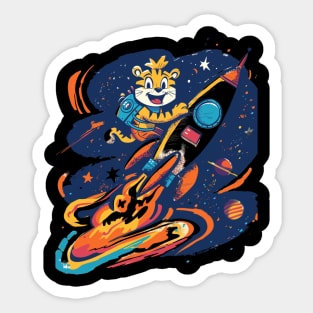 Calvin and Hobbes Poignant Philosophy Sticker